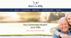 Desktop Screenshot of hospiceofthevalley.net